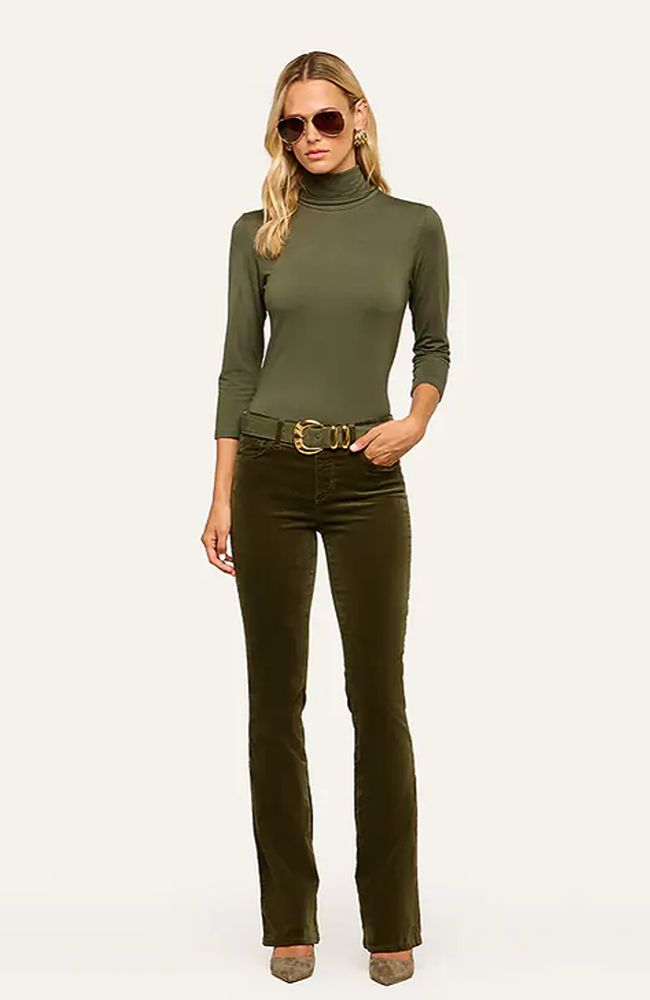 Stevie High Rise Straight Pant