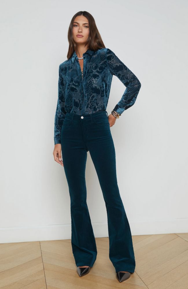 Marty HR Flare Velvet Jean