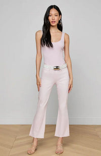 Kendra HR Crop Flare Lilac Coated