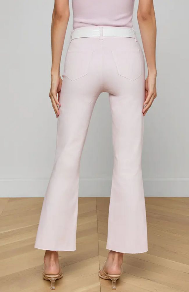 Kendra HR Crop Flare Lilac Coated