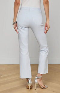 Kendra HR Crop Flare Pale Mist Blue