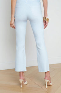 Kendra HR Crop Flare Ice Water