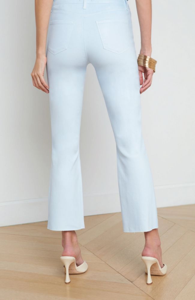 Kendra HR Crop Flare Ice Water