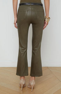 Kendra HR Crop Flare Pinewood