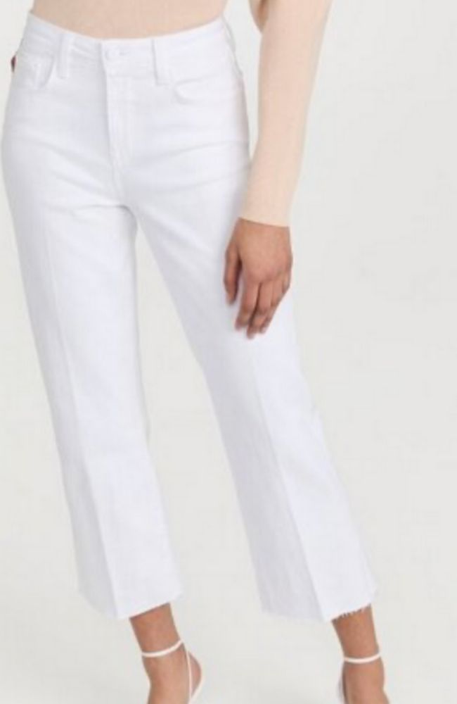 Wanda HR Crop Wide Leg Jean