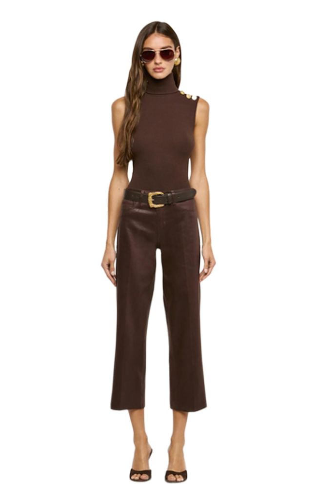 Wanda High Rise Crop Wide Leg