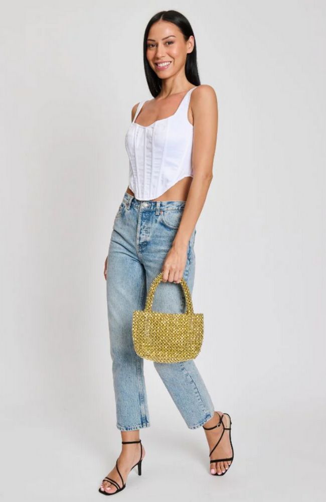 Donna Evening Bag in Gold