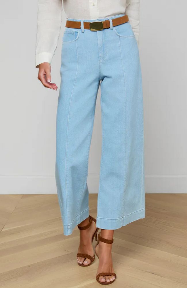 Houston HR Crop Seam Wide Jean Bayridge