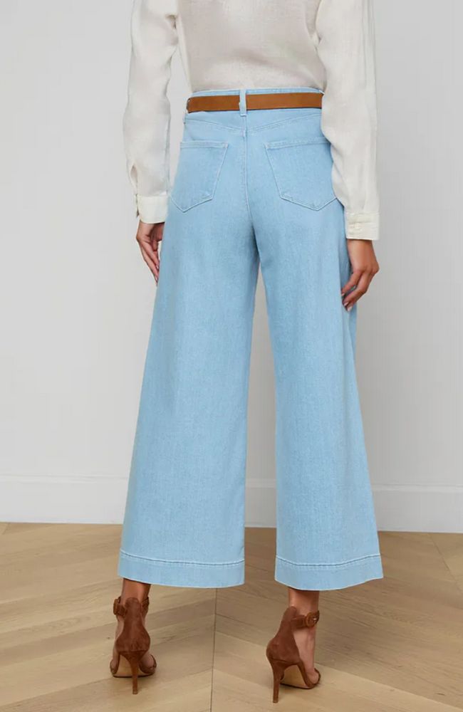 Houston HR Crop Seam Wide Jean Bayridge