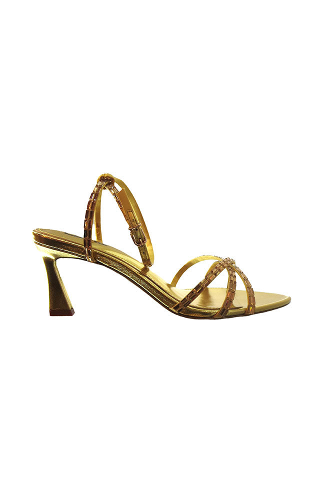 Tacon Metallic Sandals