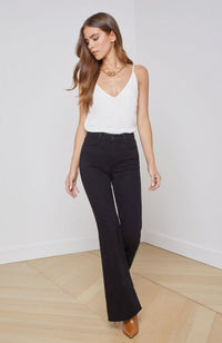 Sera HR Sneaker Flare Saturated Black