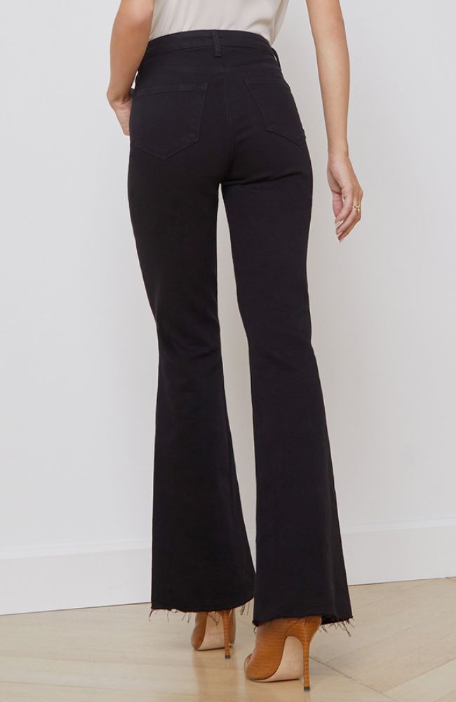 Sera HR Sneaker Flare Saturated Black