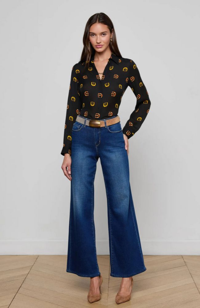 Alicent Sneaker HR Wide Leg in Marvista