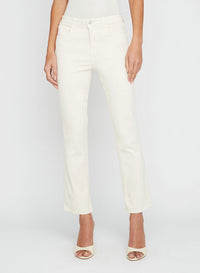 Tati HR Crop Micro Boot in French Vanilla