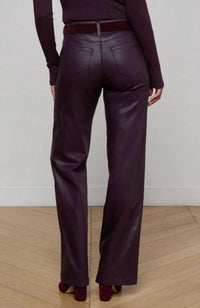 Scottie Wide Leg in Dark Malbec