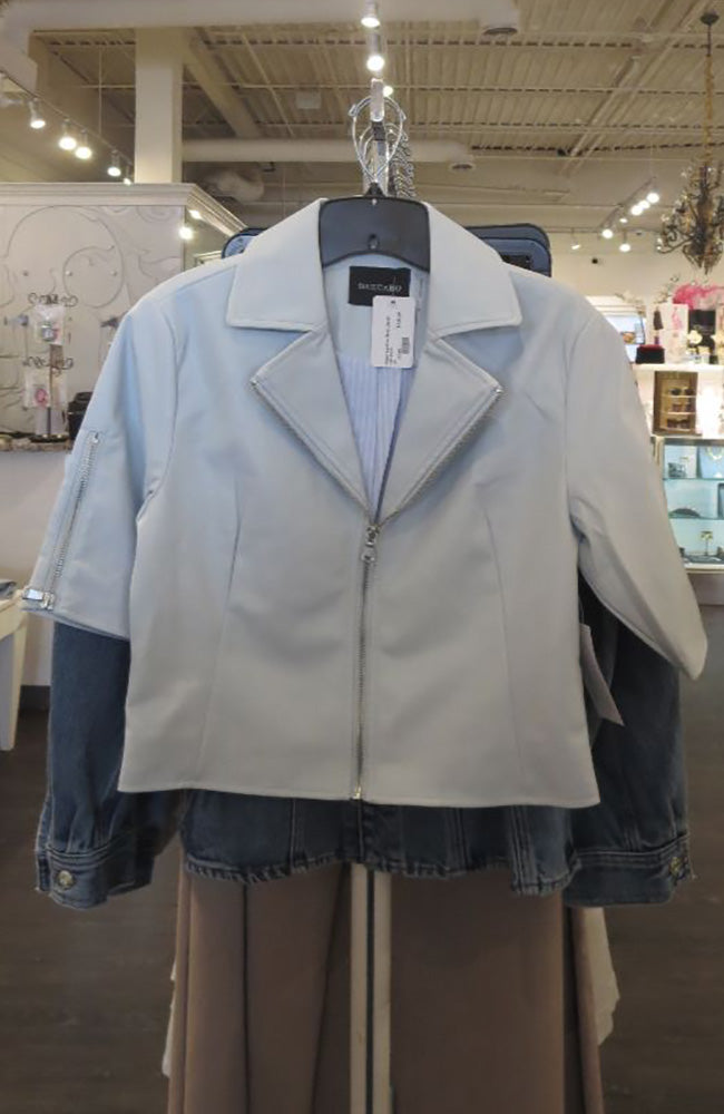 Vegan Leather Moto Jacket