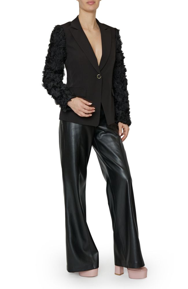 Avery Cady Mesh Rose Blazer