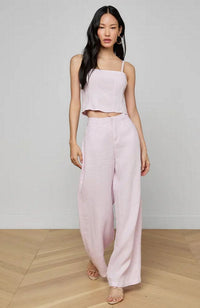 Amara HR Wide Leg Jean Icy Lilac