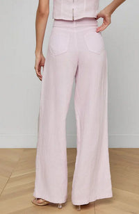 Amara HR Wide Leg Jean Icy Lilac