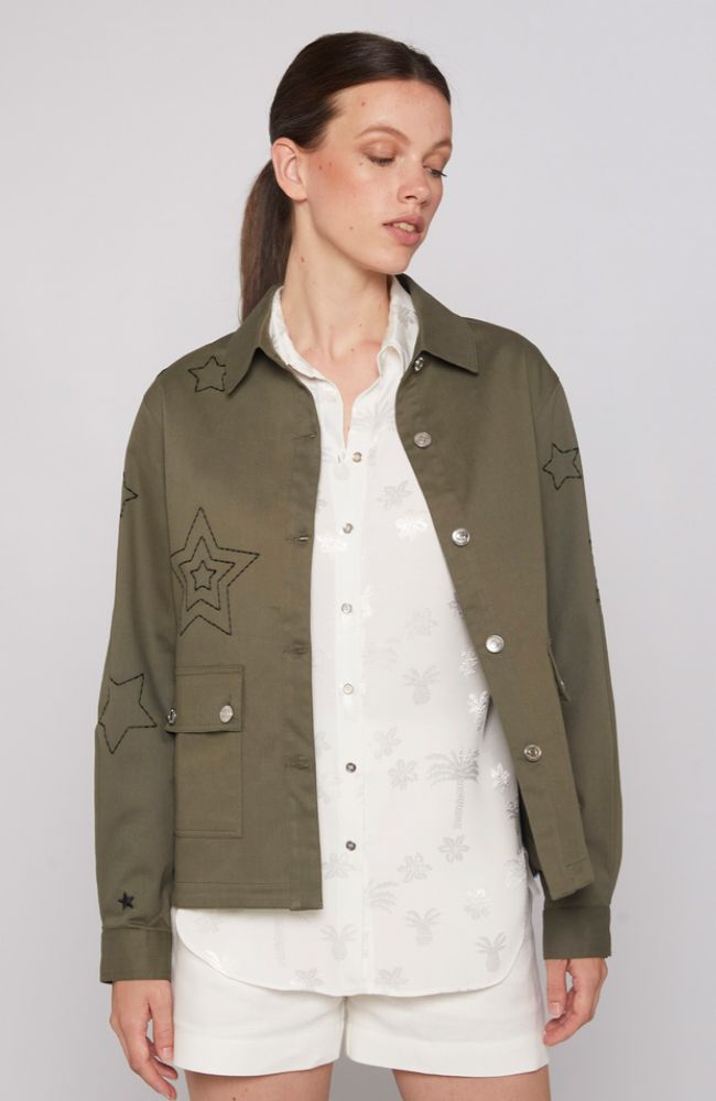 Olivia Sequin Stripe Jacket