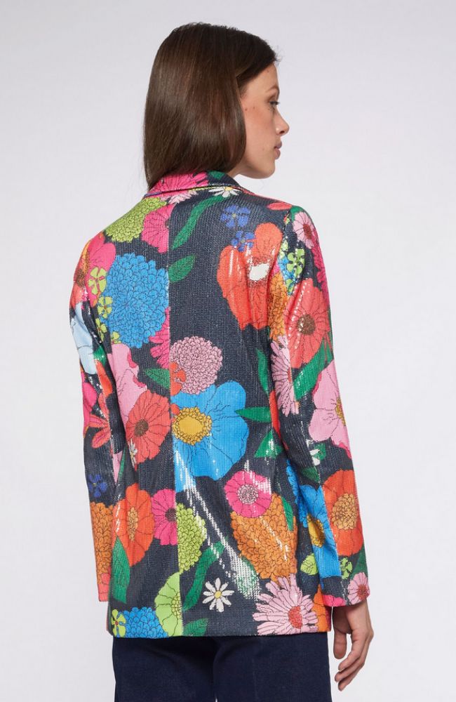 Andrea Maxi Flower Jacket