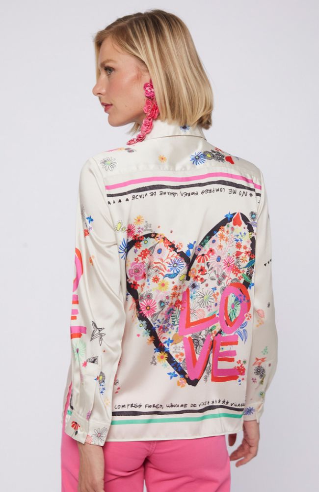 Irini Love Graffiti Top