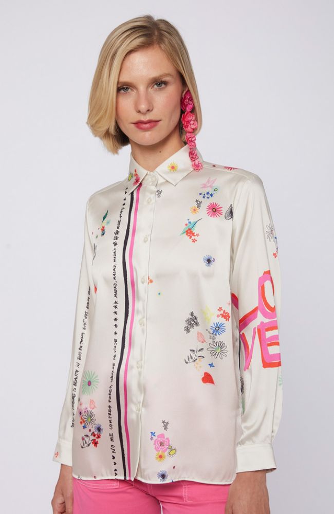 Irini Love Graffiti Top