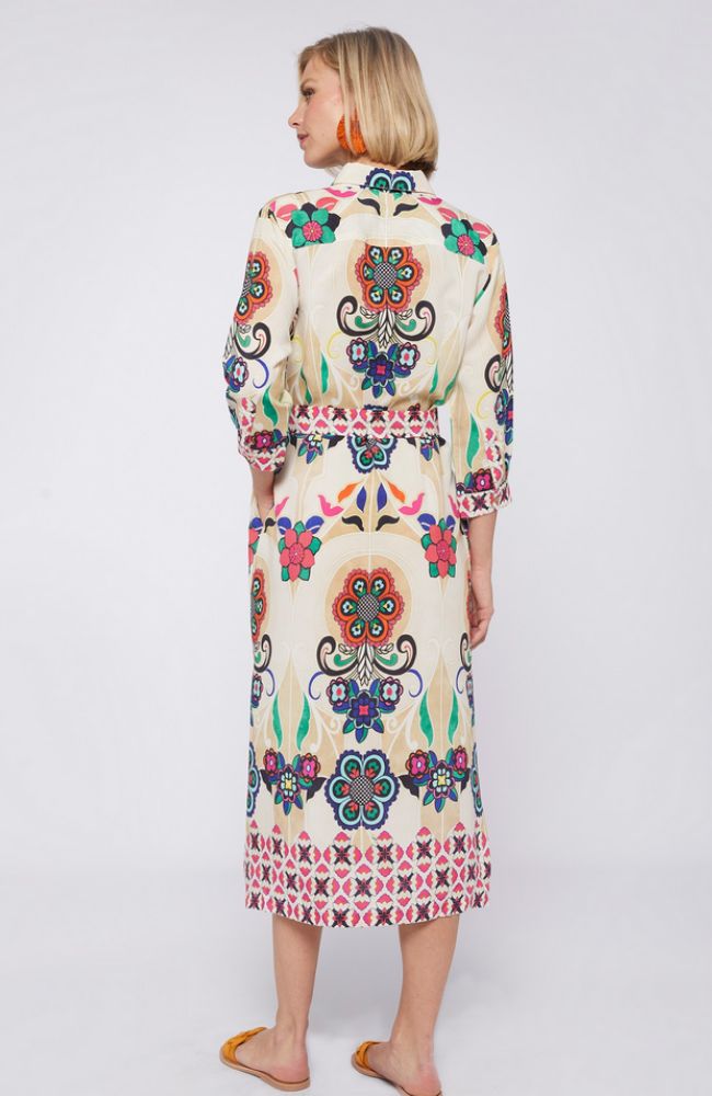 Dafne Floral Midi Dress
