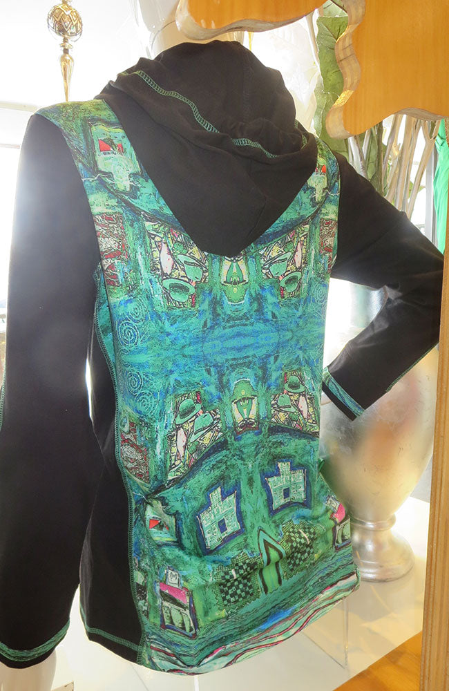 LS Fitted Zipper Hoodie