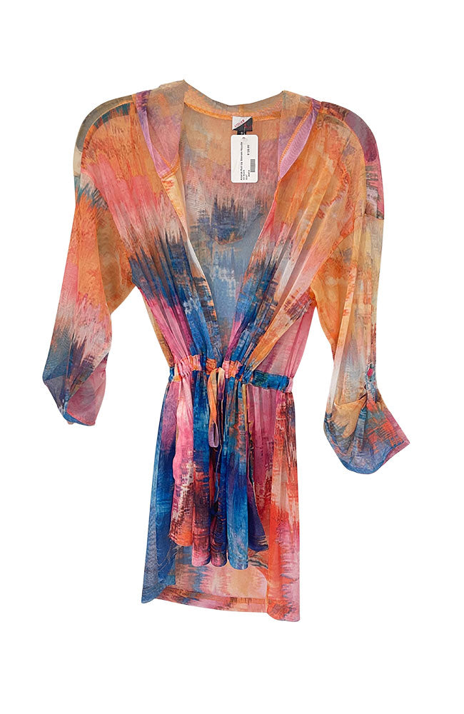 Anorak Roll Up Sleeves Hoodie