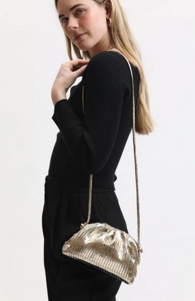 Laila Crossbody in Gold