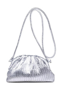 Laila Crossbody in Silver