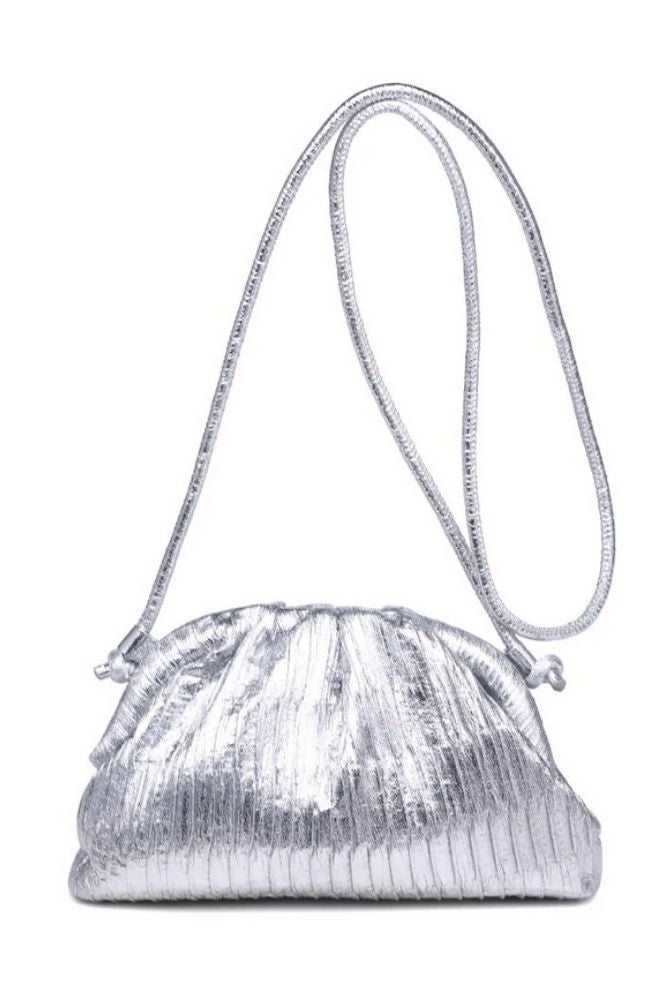 Laila Crossbody in Silver