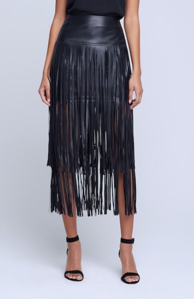 Karolina Fringe Skirt