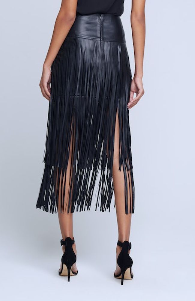 Karolina Fringe Skirt