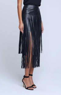 Karolina Fringe Skirt