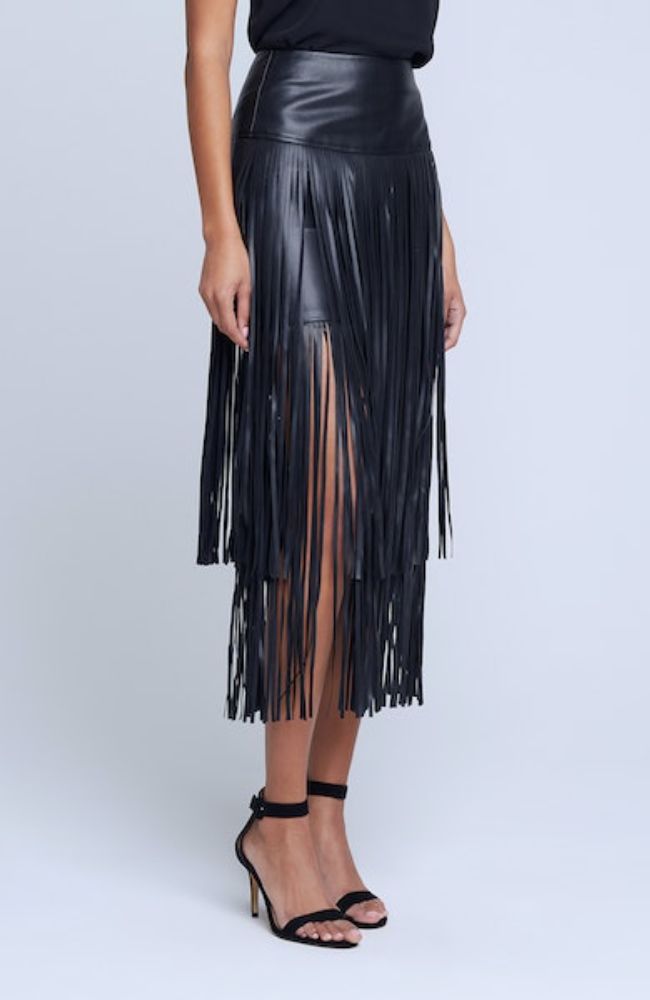 Karolina Fringe Skirt