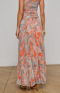 Torin Pleated Maxi Skirt
