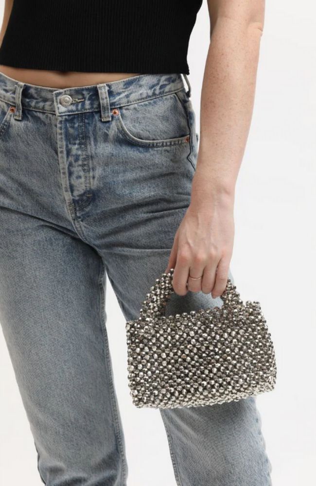 Kora Crossbody in Silver