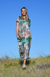 Jersey Long Dress Paradise