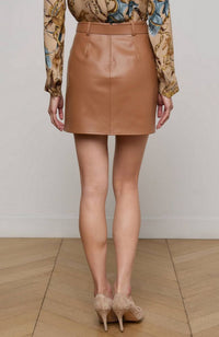 Yvette Belted Mini Skirt