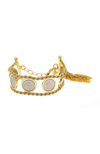 Villanelle 6 Coin Bracelet
