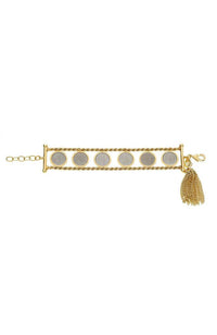 Villanelle 6 Coin Bracelet