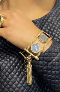 Villanelle 6 Coin Bracelet