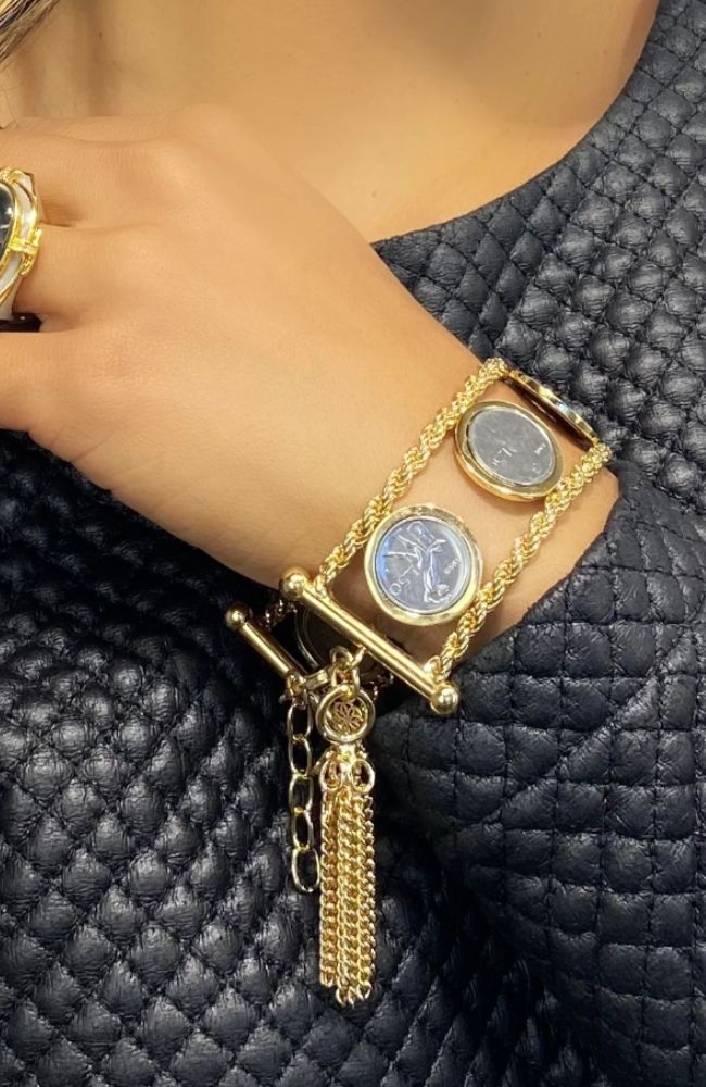 Villanelle 6 Coin Bracelet