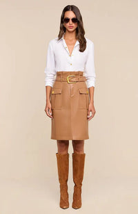 Kaelis Paperbag Pencil Skirt