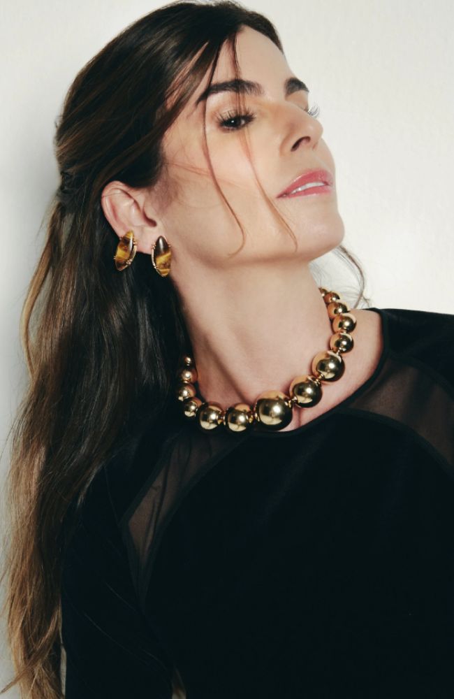 Sphere Choker in Gold