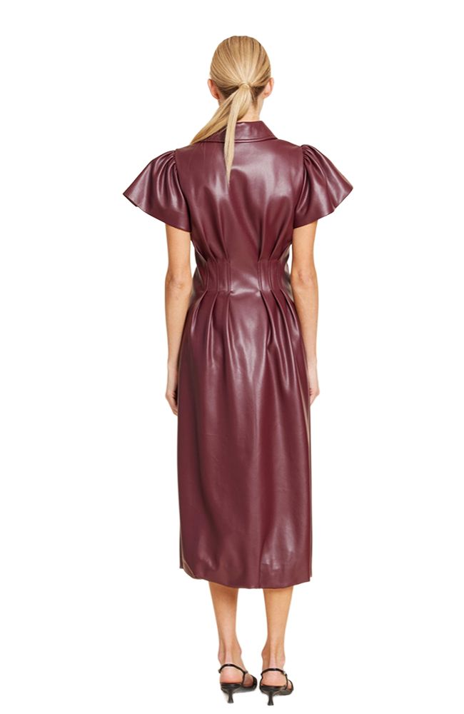 burgundy bubble dress Vegan Leather Midi – shoprodeodrive Color::#28-Dark Olive Sparkle Ombre Tulle Ethereal Model height is 59. xianhuo&custom long