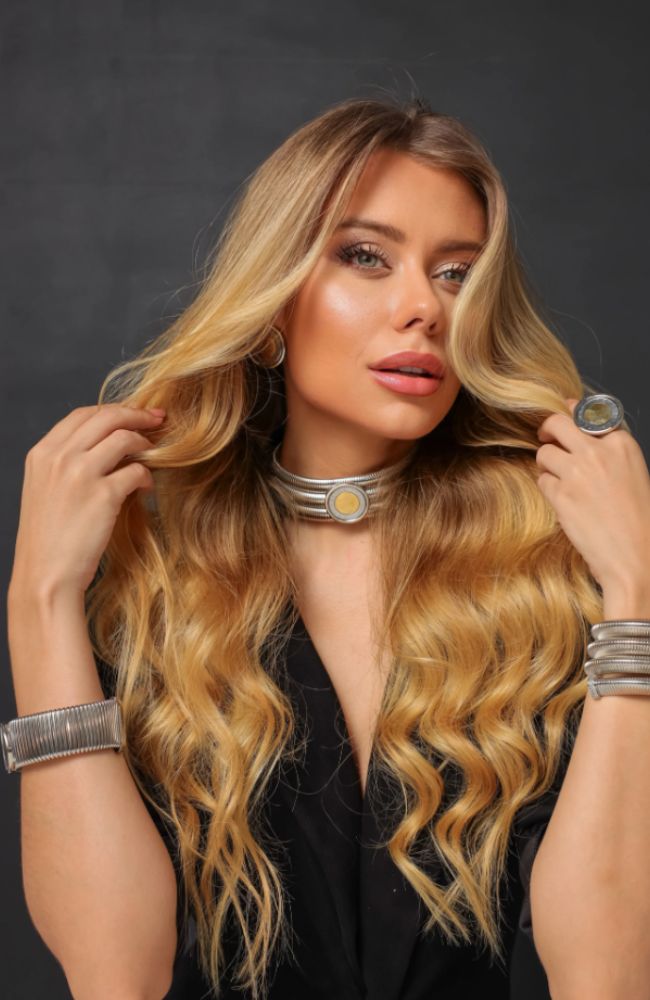 Chloe Stack Choker Coin RP