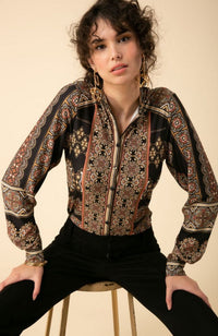 Julia Long Sleeve Button Up